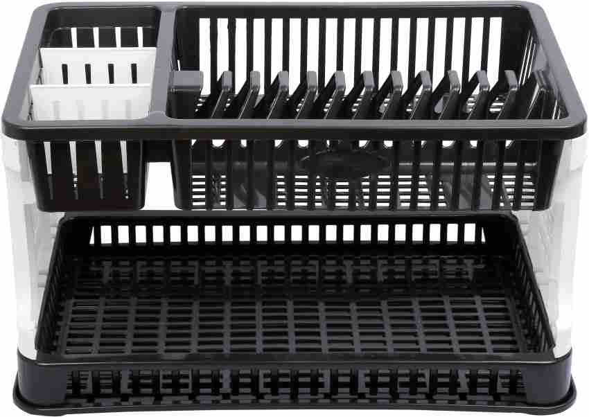 Flipkart SmartBuy Dish Drainer Kitchen Rack Plastic, Steel Price