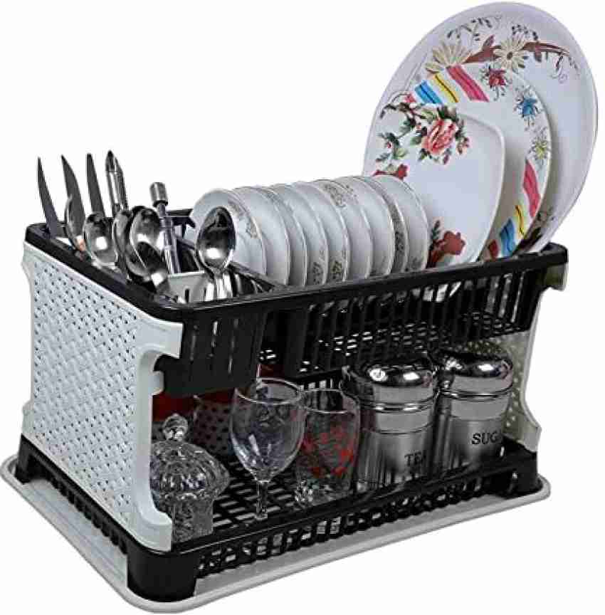 sumo ware industries Dish Drainer Kitchen Rack Plastic DISH RACK Price in  India - Buy sumo ware industries Dish Drainer Kitchen Rack Plastic DISH RACK  online at