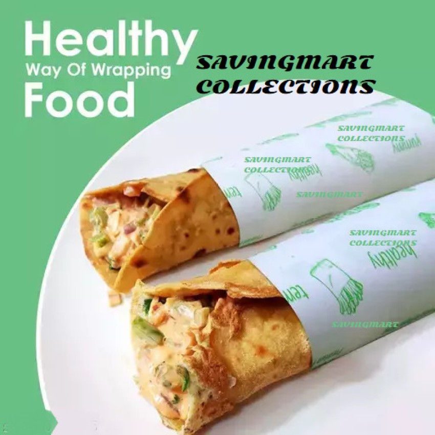 FOOD WRAPPING PAPER ROLL/ROTI WRAP/BUTTER PAPER/PARCHMENT PAPER