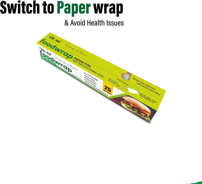 OFUNIO 25 Meter Food WRAP Multipurpose Food Wrapping Paper