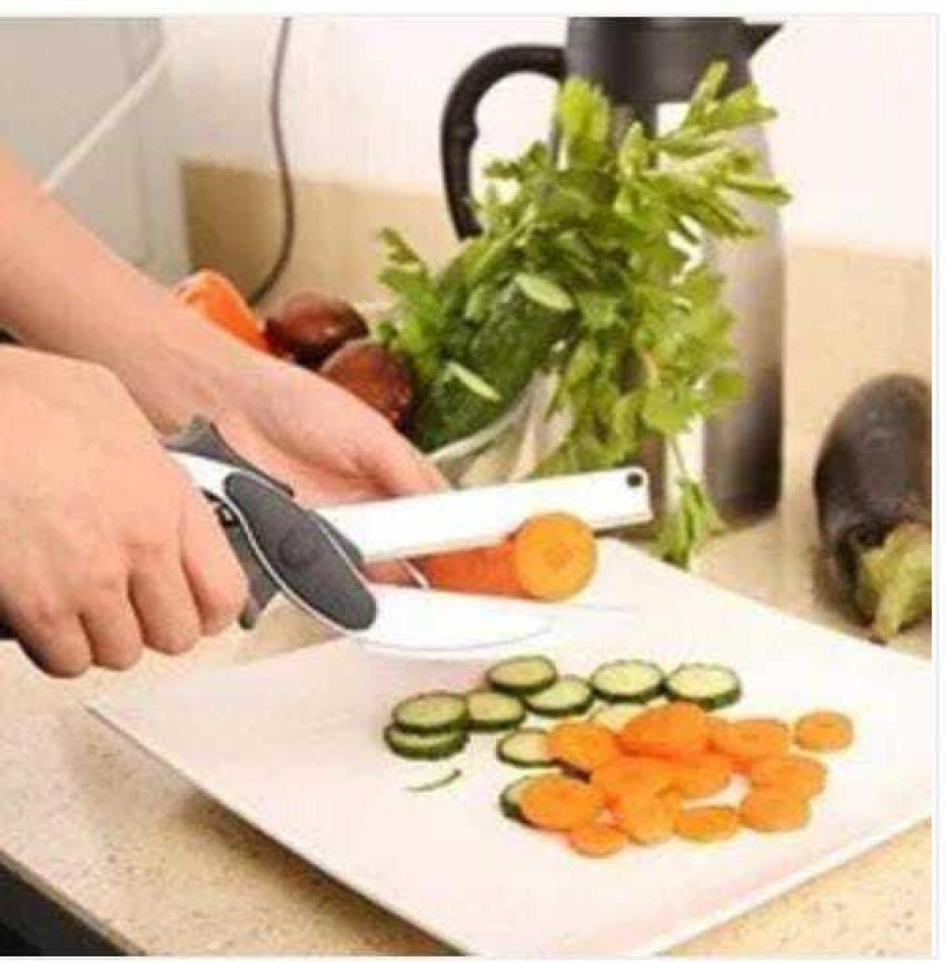 BLACK Stainless Steel Vegetables Clever Cutter Knife, For Home And Kitchen