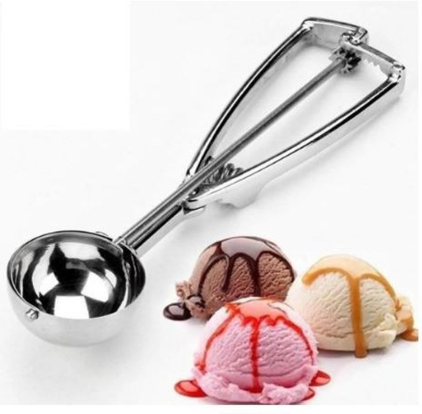 5cm Ice Cream Scoop Stainless Steel Non-Stick Ice Cream Spoon Watermelon  Potatoes Jelly Frozen Yogurt Cookies Decorating Tool