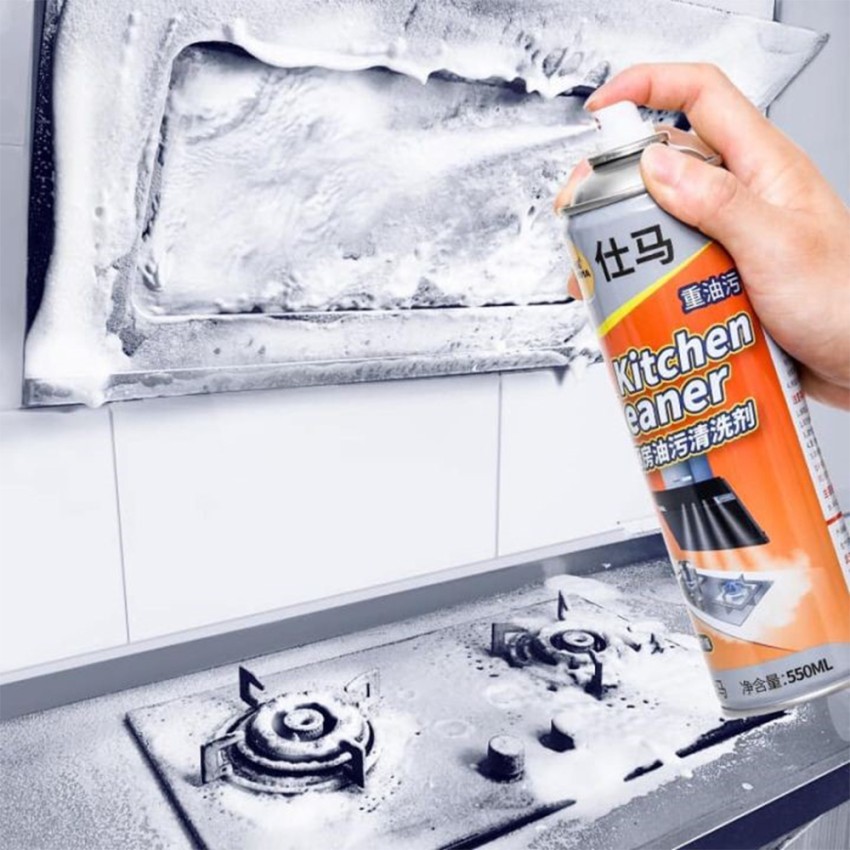 Relvix Multi-Purpose Foam Cleaner Kitchen Cleaner Spray Grease
