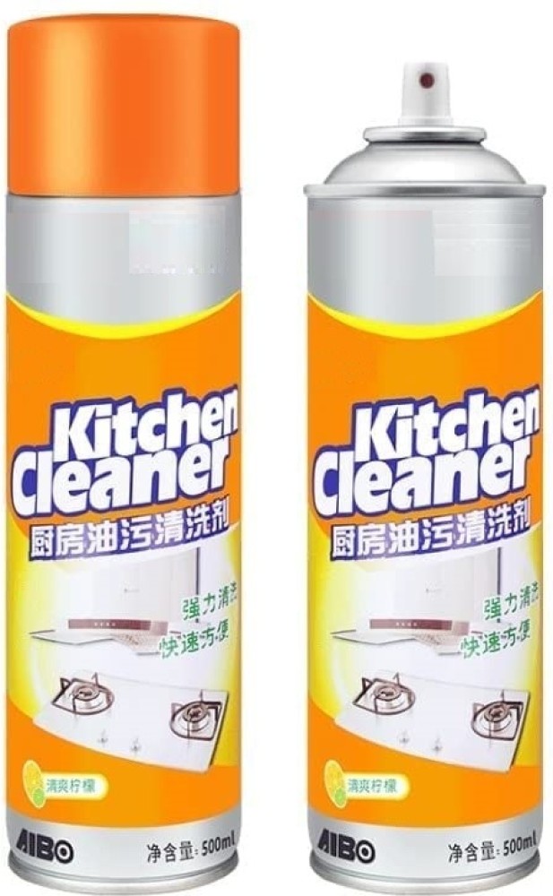 Kitchen Foam Cleaner Spray 500ML - Orange