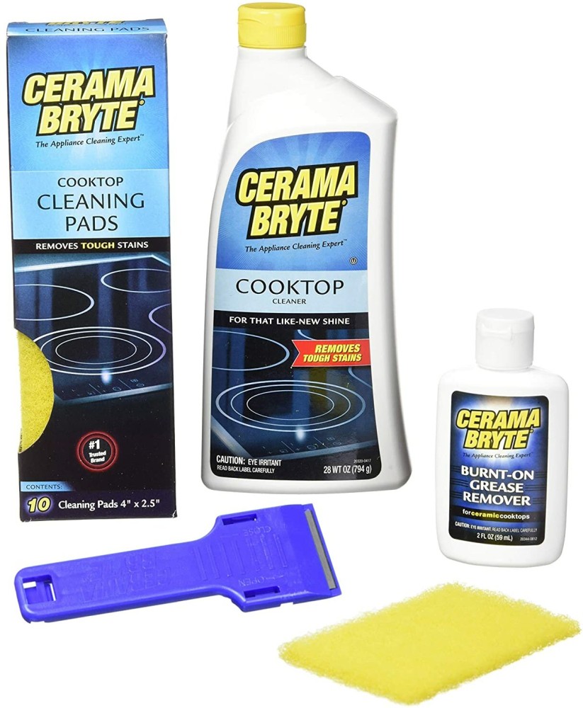 Cerama Bryte Cooktop Cleaning Kit 1 Ea, Kitchen
