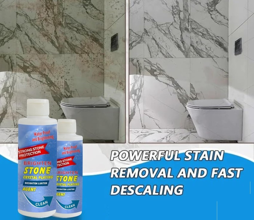 Stone Stain Remover Cleaner, Nano Stone Crystal Plating Agent, Quartz  countertop Stain Remover, Stone Crystal Plating Agent Polish for Patio  Kitchen