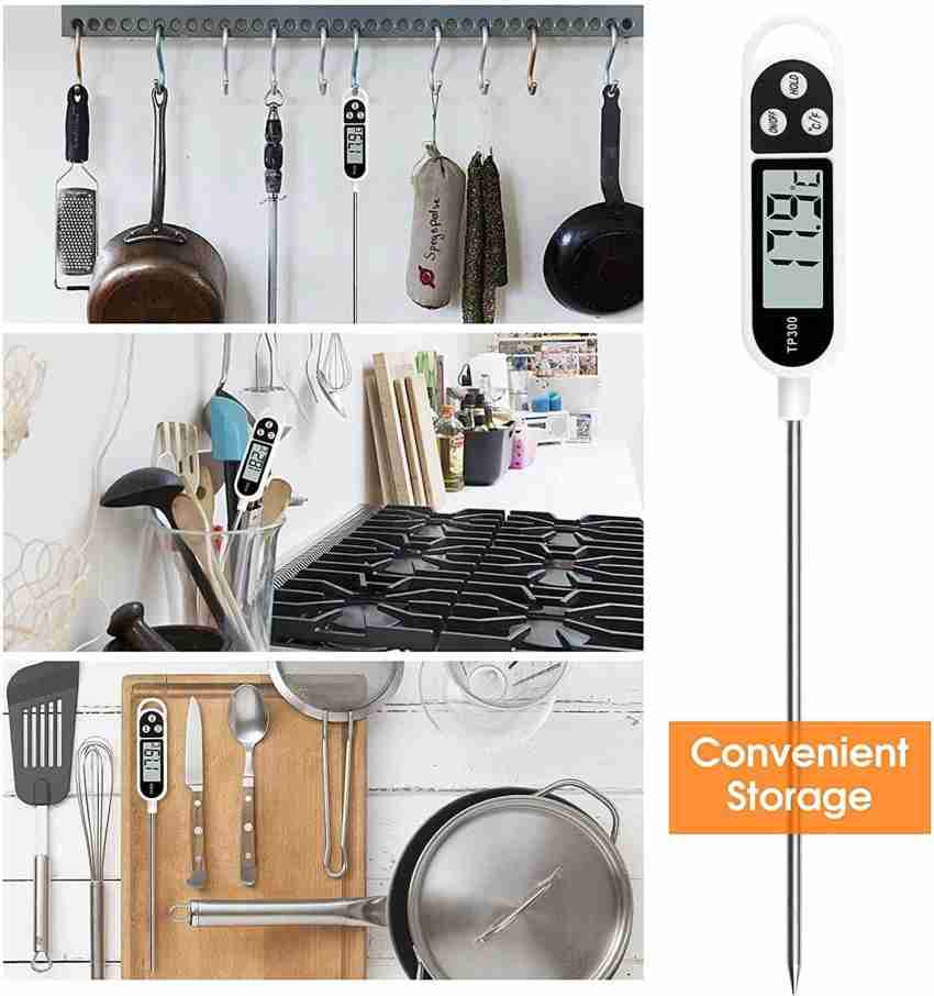 Meat Thermometer with Probe Fork Kitchen Thermometer Digital