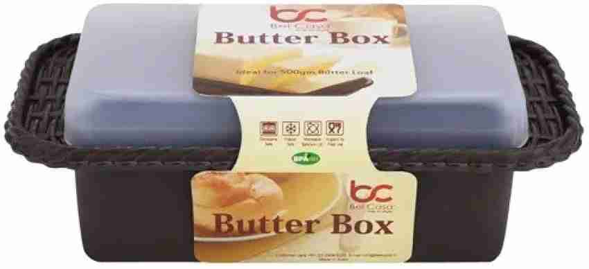 1pc Butter Cutting Box With Lid And Auxiliary Butter Cutter, Storage  Container For Baking Cheese And Cheese Cutting And Storage