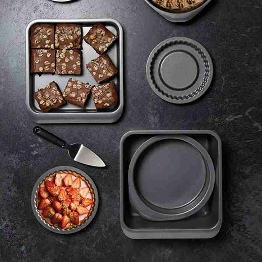 MasterClass Smart Ceramic 5-Piece Non-stick Stackable Bakeware Set