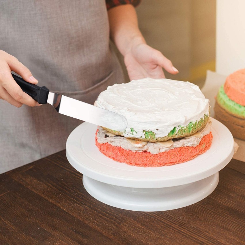 Food Kitchen Spatula, Turntable Scraper