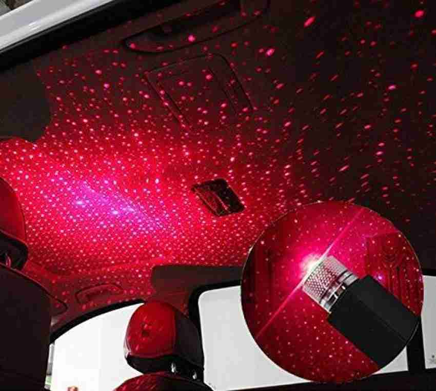 USB Night Light Star Projector, LEDCARE 2 in 1 Auto Roof Lights, Adjustable  Romantic Red/Violet Blue Interior Car Lights, Portable USB Car Roof Star  Projector Decorations for Car, Ceiling, Bedroom : 