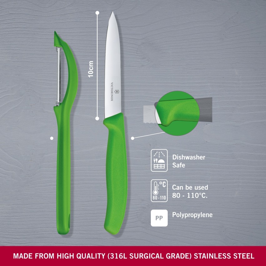 Victorinox Peeler and Paring - Green