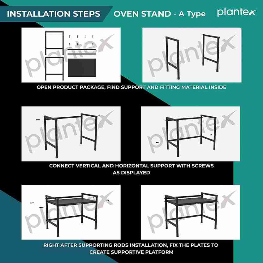 Plantex Prime Microwave Storage Stand Oven Stand Kitchen Storage
