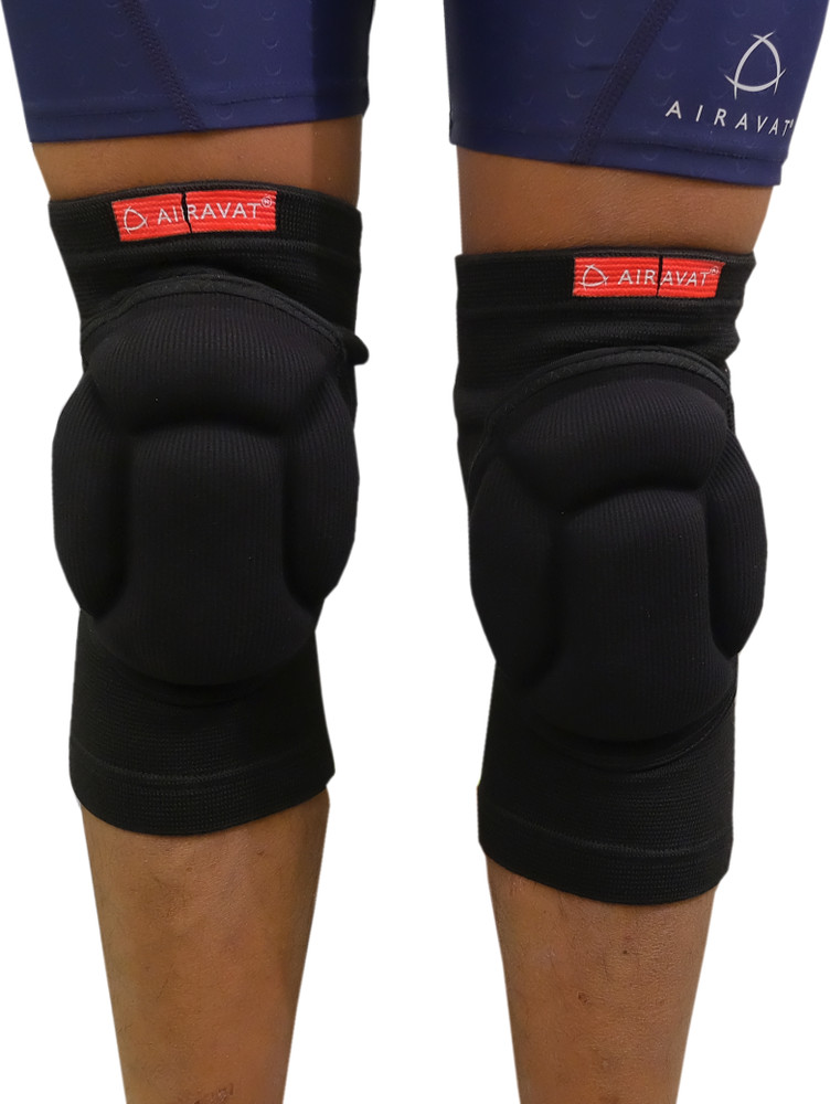 Shypra Handicrafts Black Gel Knee Pad For Football Knee Pad