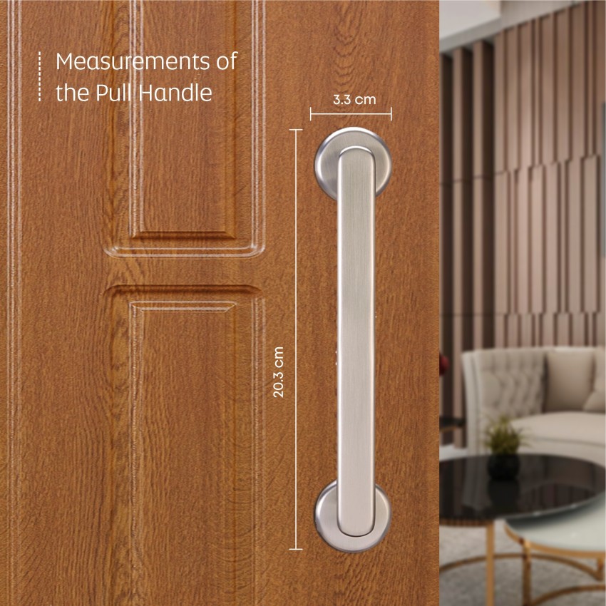 Buy LAPO Polo Door Handles for Main Door/ Main Door Handle/Door Hardware(12  inches, Rose Gold Finish) Online at Best Prices in India - JioMart.