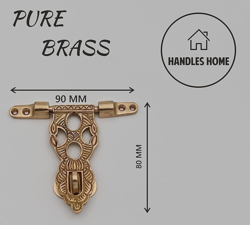 Brass-Plated Steel Chain for Box Lids, Brettuns Village