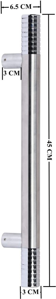 Plantex Premium 14-inch Main Door Handle for Home/Hotel Glass Door  (217-White-chrome) Stainless Steel, Aluminium Door Handle Price in India -  Buy Plantex Premium 14-inch Main Door Handle for Home/Hotel Glass Door  (217-White-chrome)