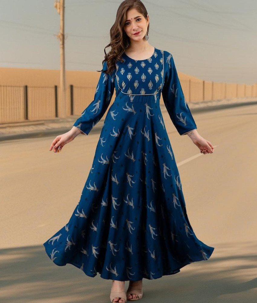 Long frock kurti in hotsell flipkart