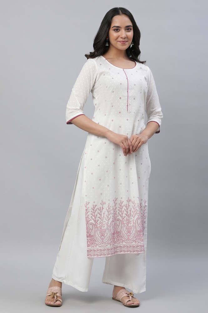 Aurelia women's cotton straight kurta best sale