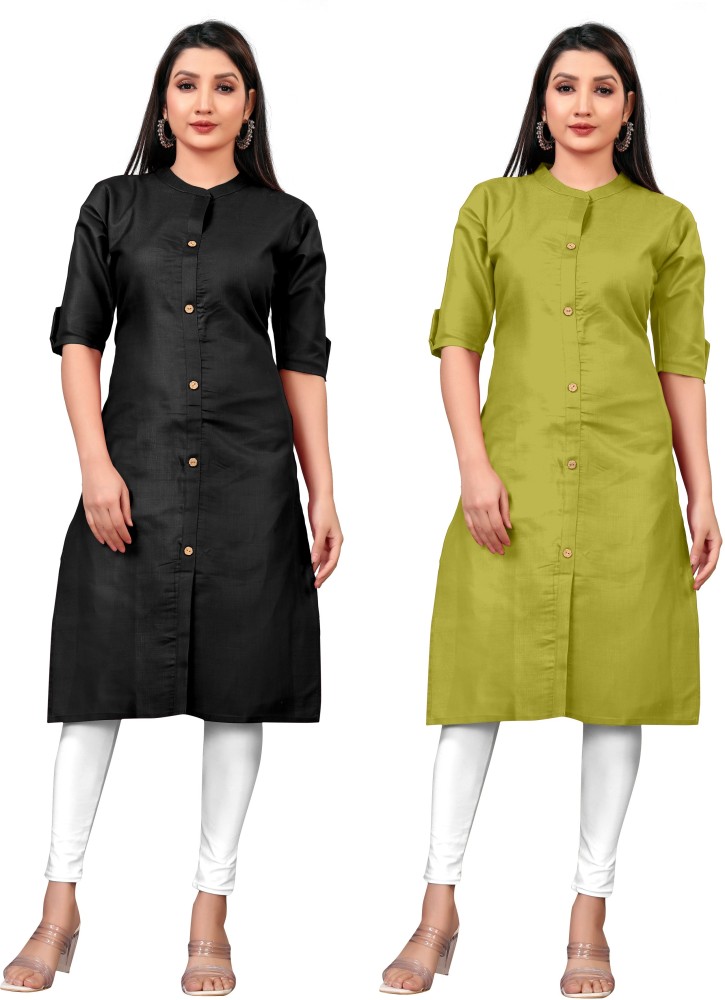 Narrow Fashion Women Solid Frontslit Kurta Buy Narrow Fashion Women Solid Frontslit Kurta Online at Best Prices in India Flipkart