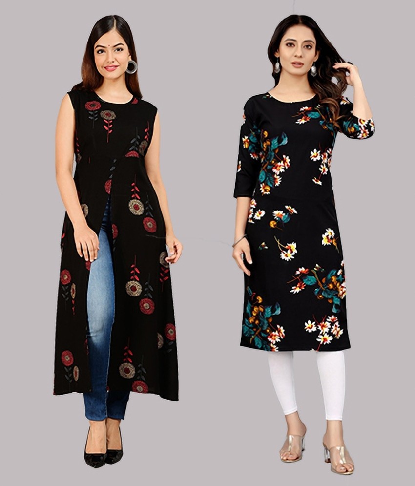 INEZAA Women Printed Frontslit Kurta Buy INEZAA Women Printed Frontslit Kurta Online at Best Prices in India Flipkart