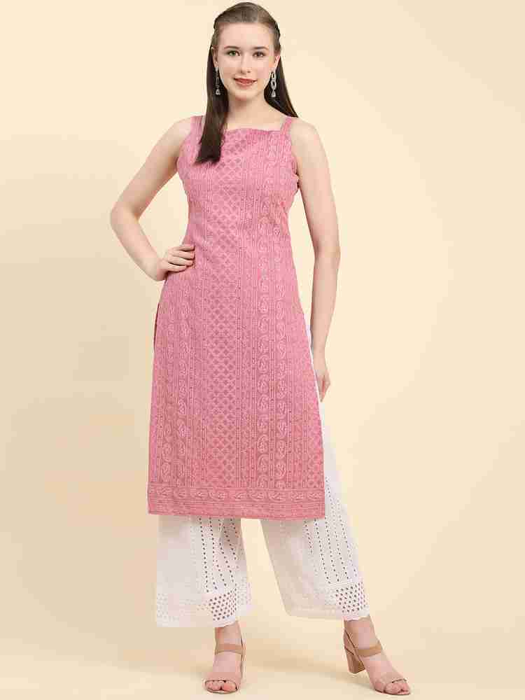 Sleeveless kurti flipkart hot sale