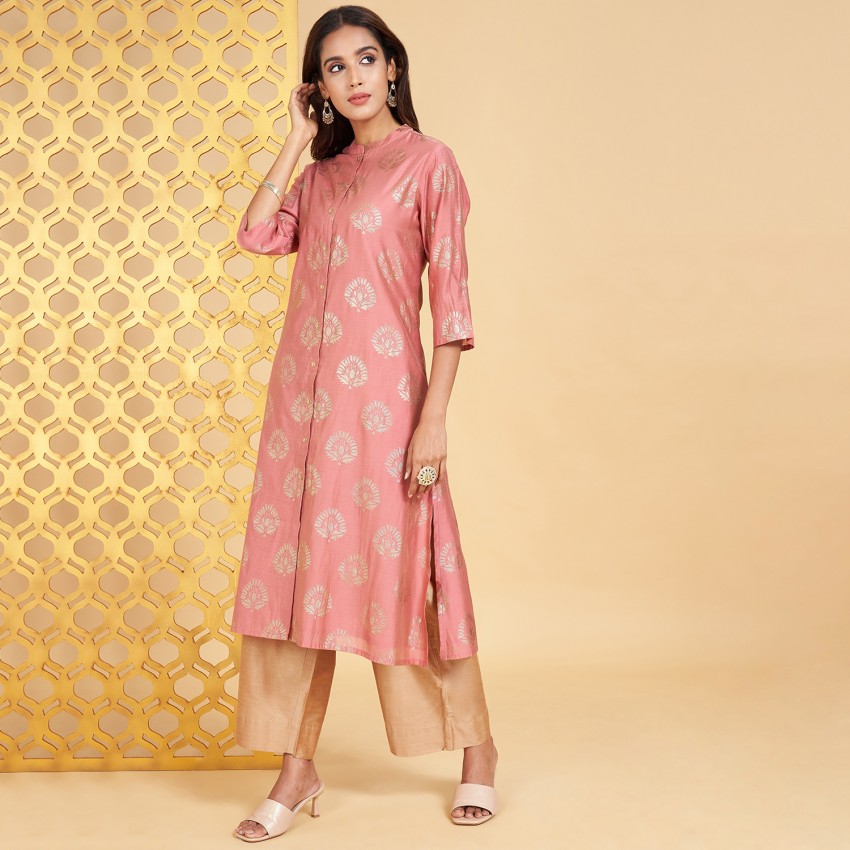 Rangmanch by Pantaloons Women Printed A-line Kurta - Buy Rangmanch