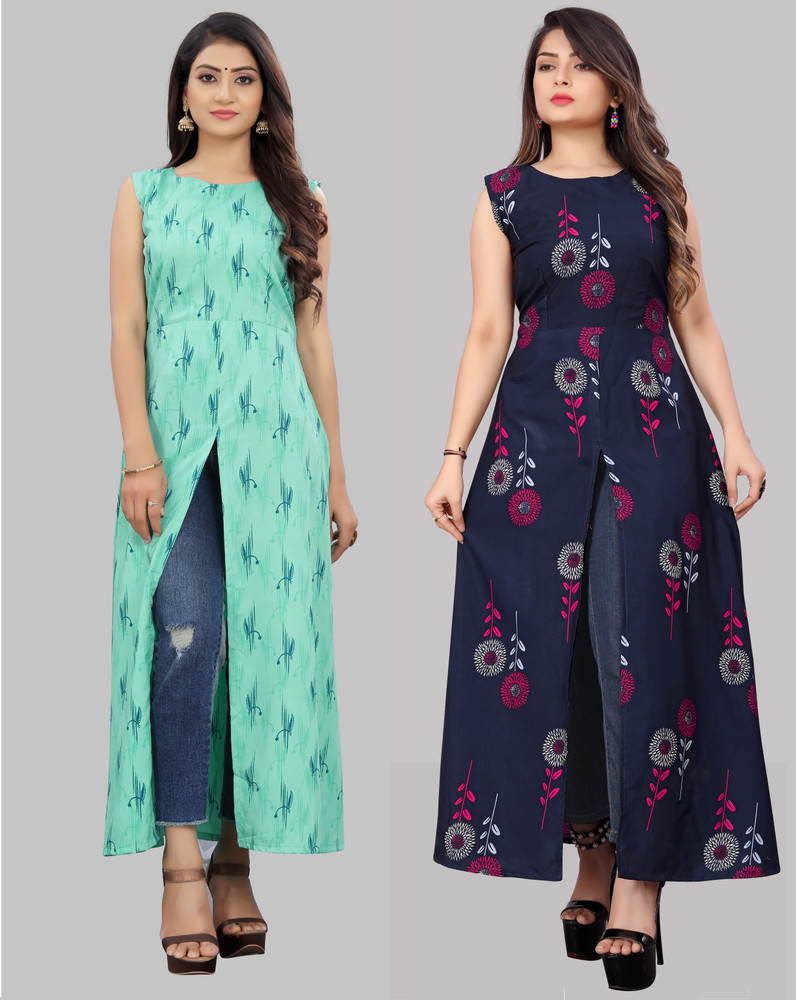 Side cut kurti best sale flipkart