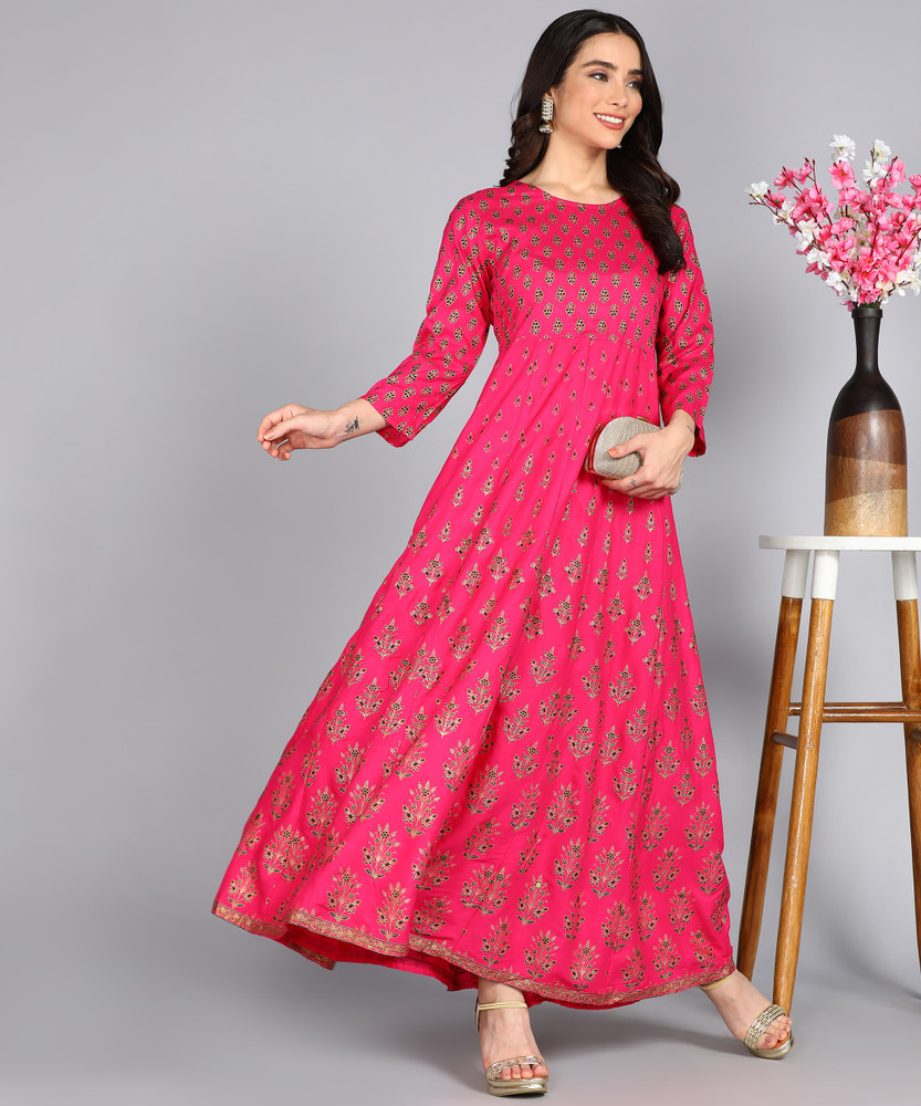 Flipkart online gown kurti