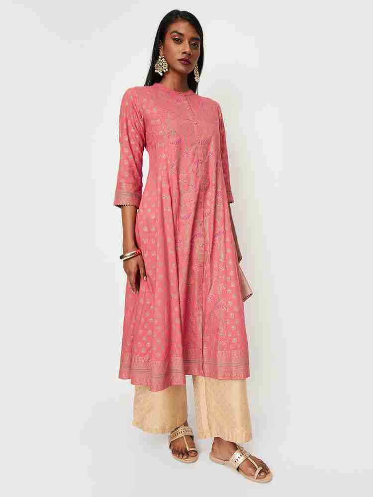 Buy MAX Women Printed Anarkali Kurta Online at Best Prices in