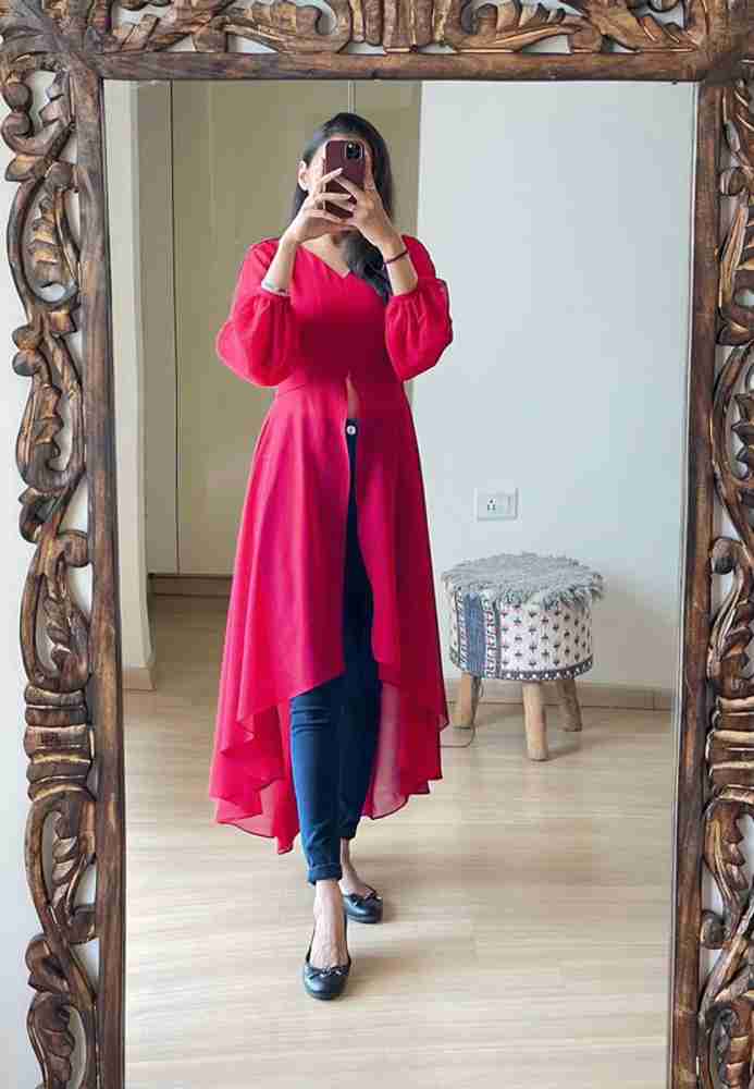panghat collection Women Solid High Low Kurta Buy panghat collection Women Solid High Low Kurta Online at Best Prices in India Flipkart