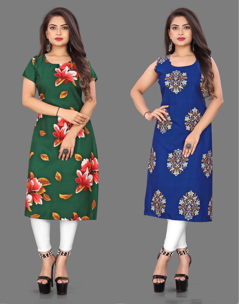 maruti fab Women Floral Print Straight Kurta Buy maruti fab Women Floral Print Straight Kurta Online at Best Prices in India Flipkart