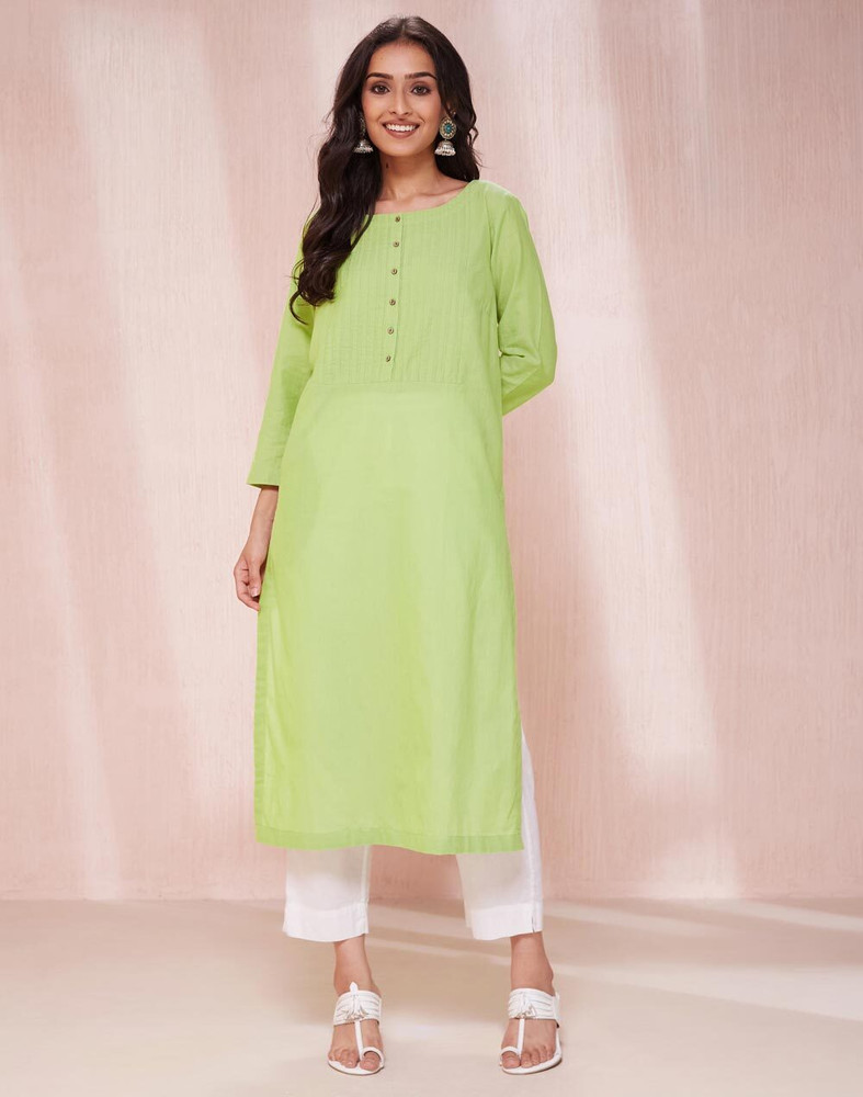 Fabindia Women Solid Straight Kurta Buy Fabindia Women Solid Straight Kurta Online at Best Prices in India Flipkart