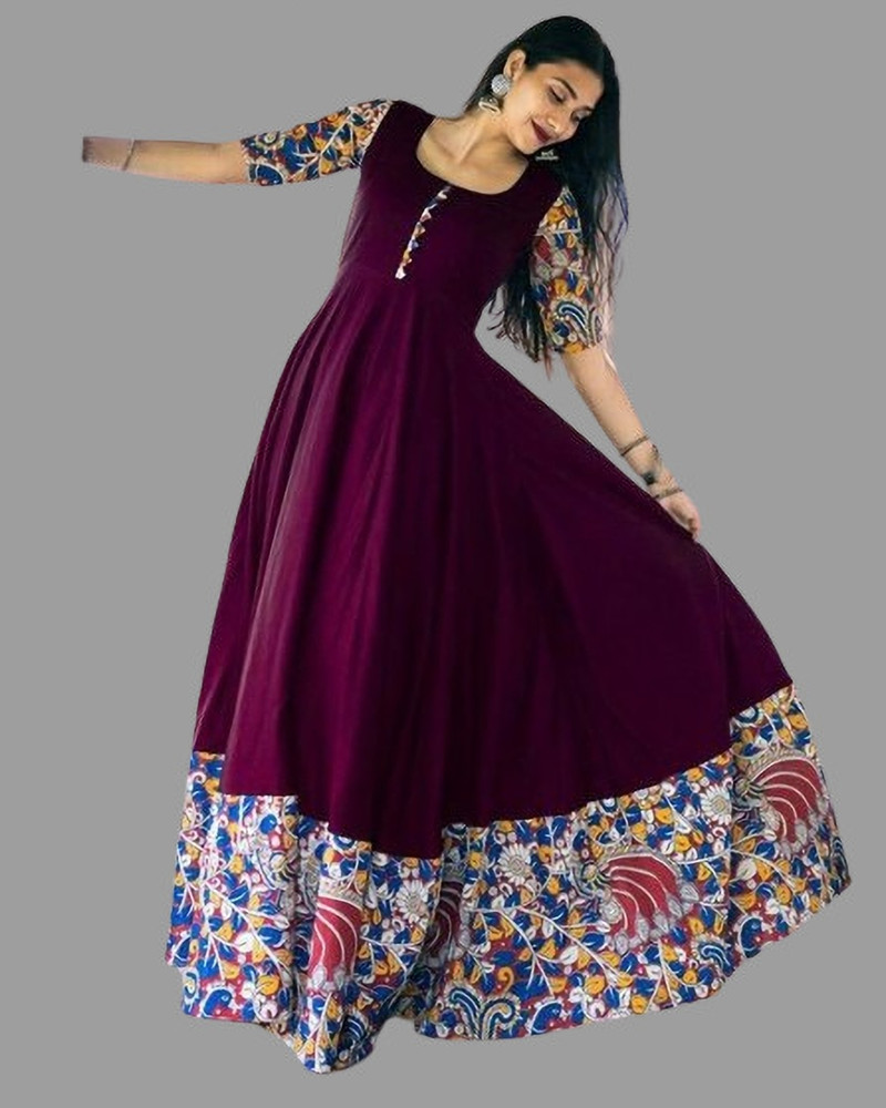 Mahudi Women Kalamkari Flared Kurta Buy Mahudi Women Kalamkari Flared Kurta Online at Best Prices in India Flipkart