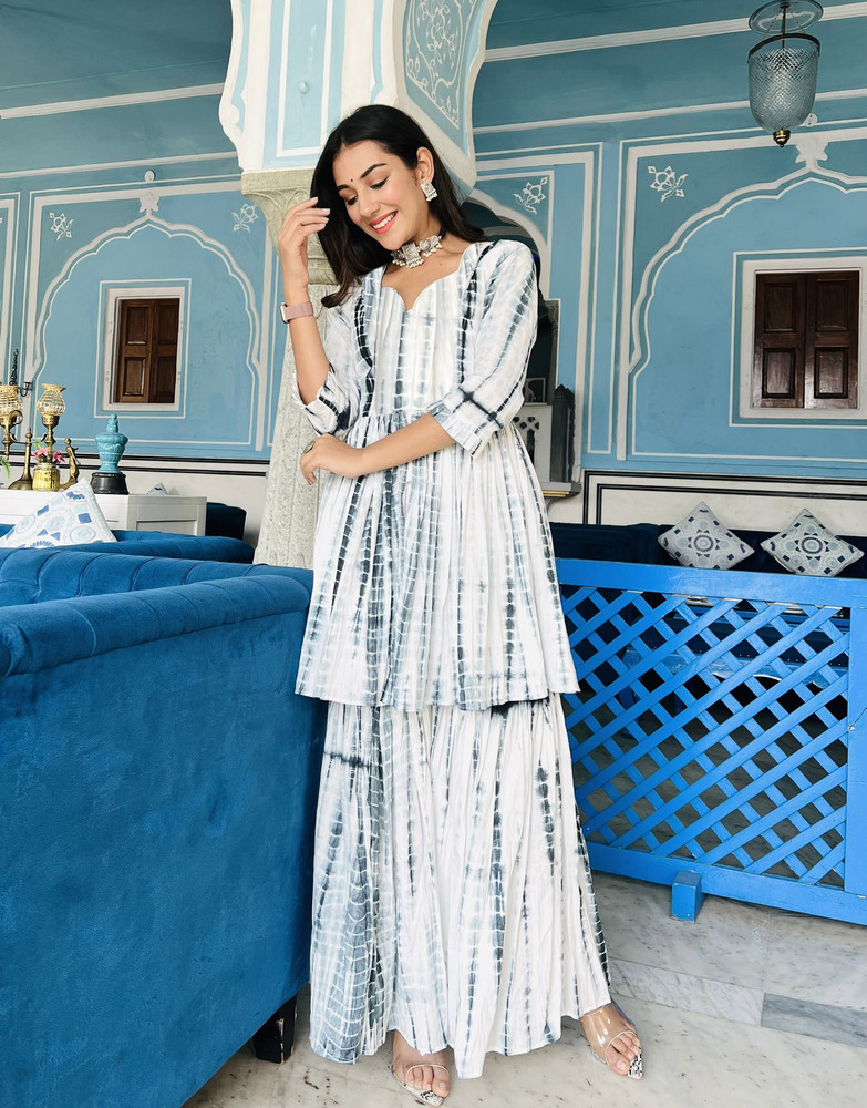 Cotton sharara set discount online