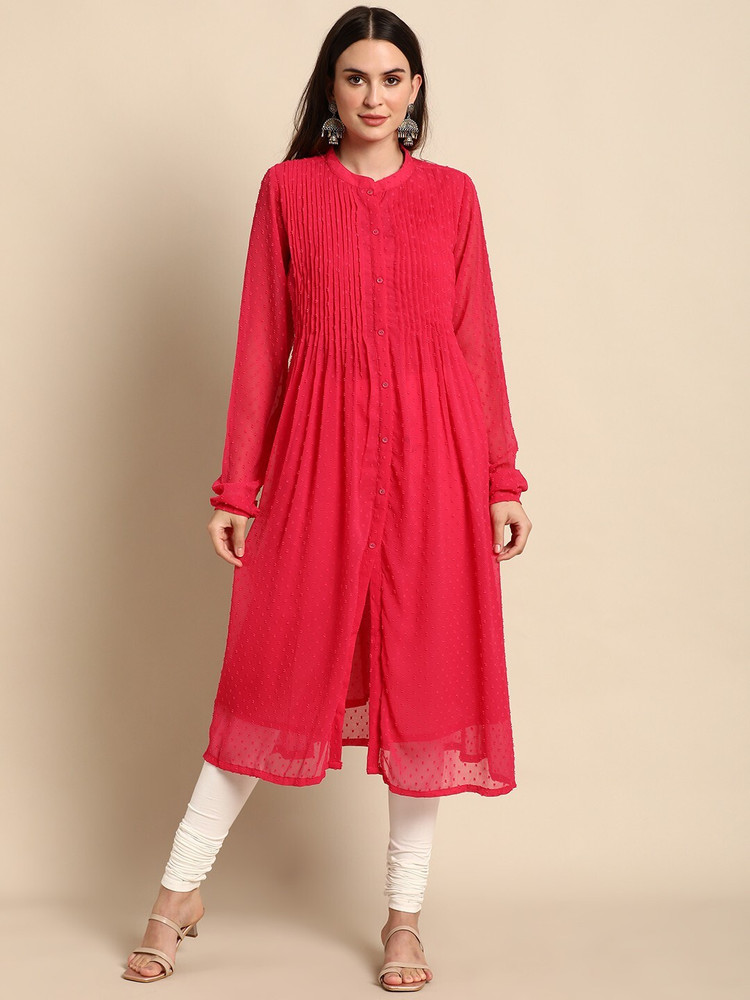 Janasya Women Self Design Frontslit Kurta Buy Janasya Women Self Design Frontslit Kurta Online at Best Prices in India Flipkart