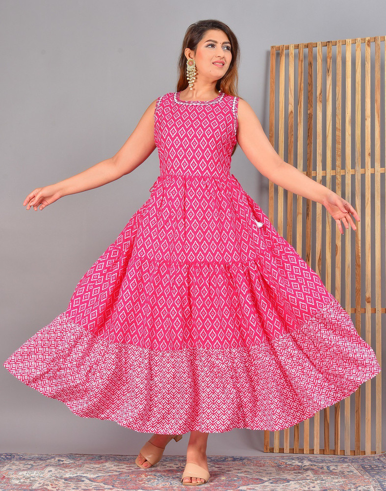 flipkart ladies long frock