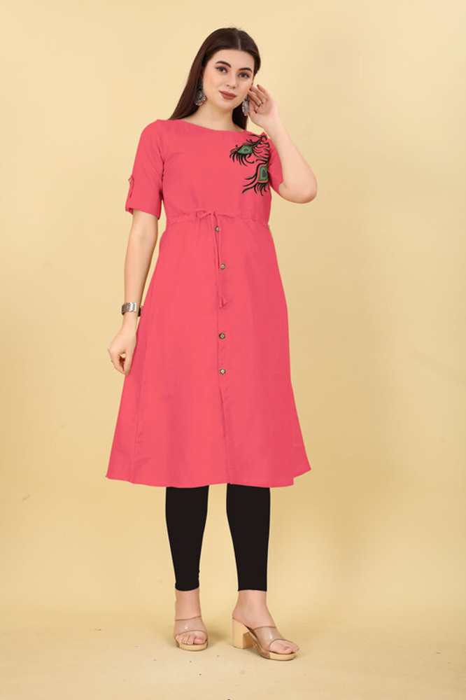 SWEES CROWN Women Printed A line Kurta Buy SWEES CROWN Women Printed A line Kurta Online at Best Prices in India Flipkart