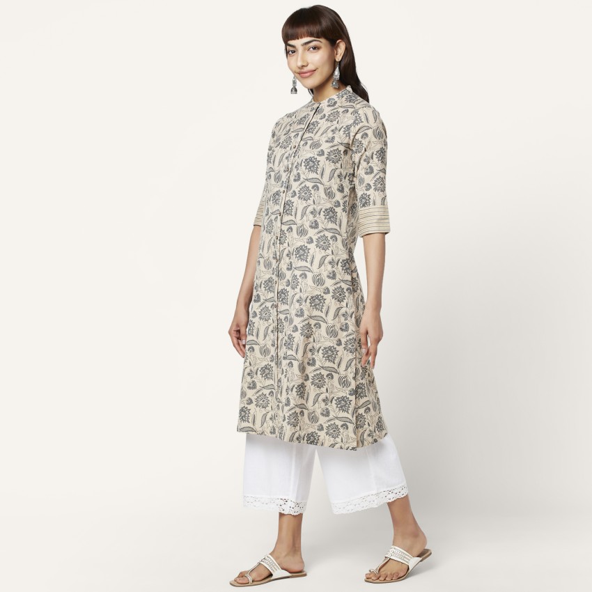 Rangmanch by Pantaloons Women Printed A-line Kurta - Buy Rangmanch by Pantaloons  Women Printed A-line Kurta Online at Best Prices in India