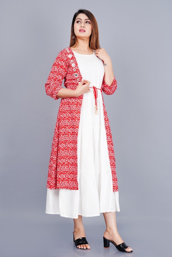 Flipkart kurtis deals with jacket