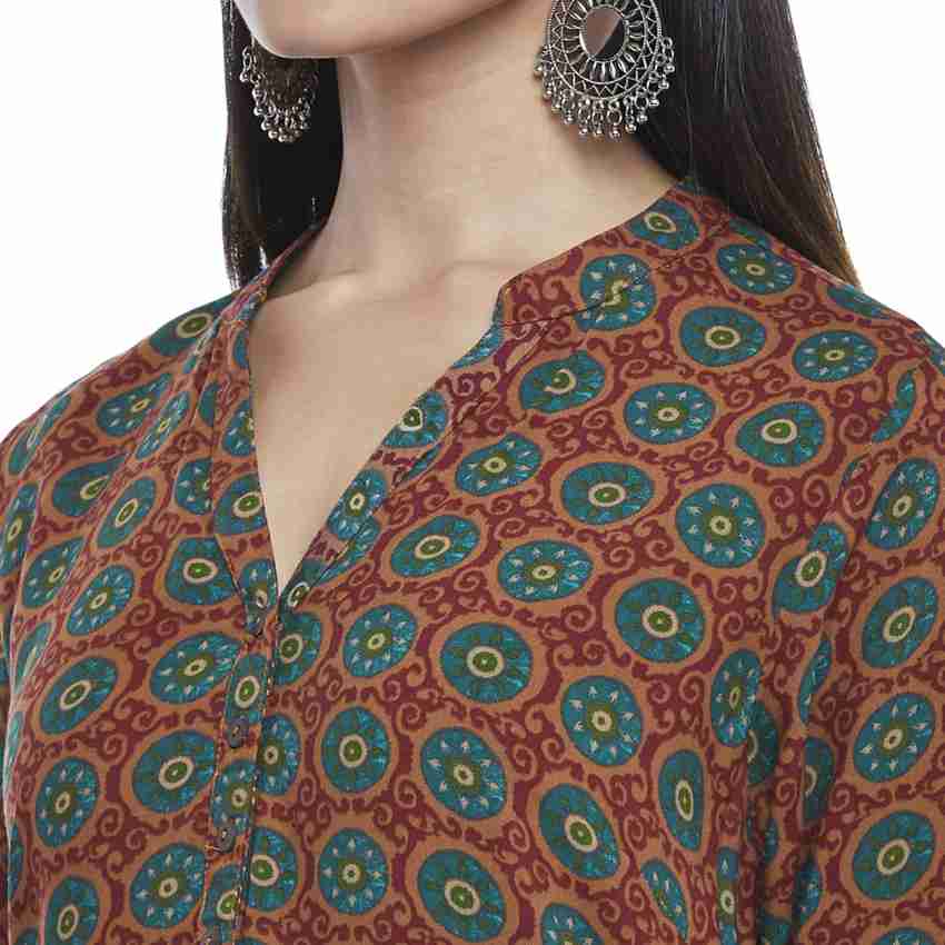 Rangmanch by Pantaloons Women Printed A-line Kurta - Buy Rangmanch by  Pantaloons Women Printed A-line Kurta Online at Best Prices in India