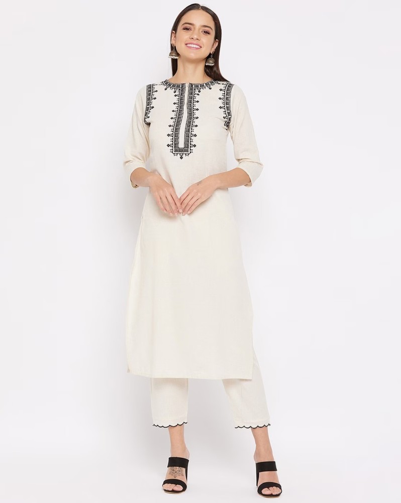 White hotsell kurta flipkart