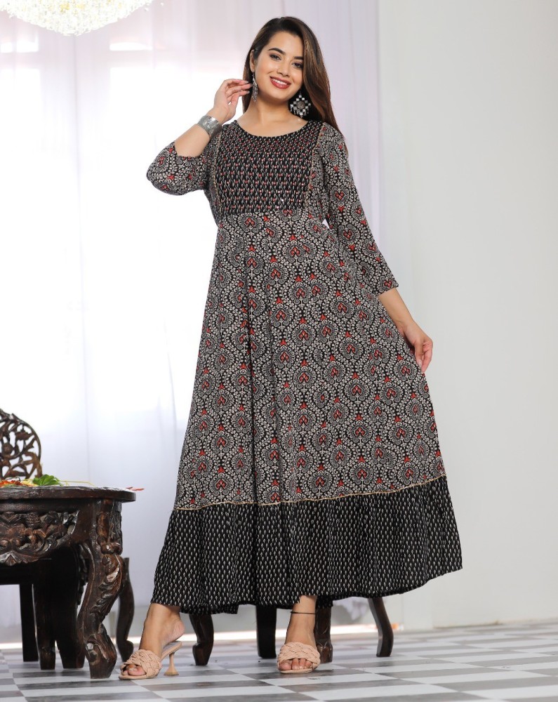 Flipkart long frock outlet kurtis