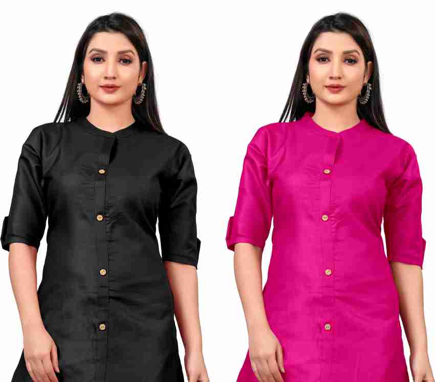 Button wali cheap kurti