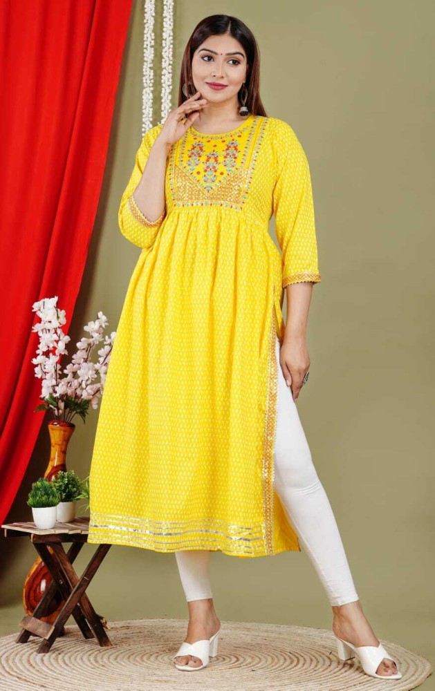 Buy Yellow Salwar Kameez : 149857 -