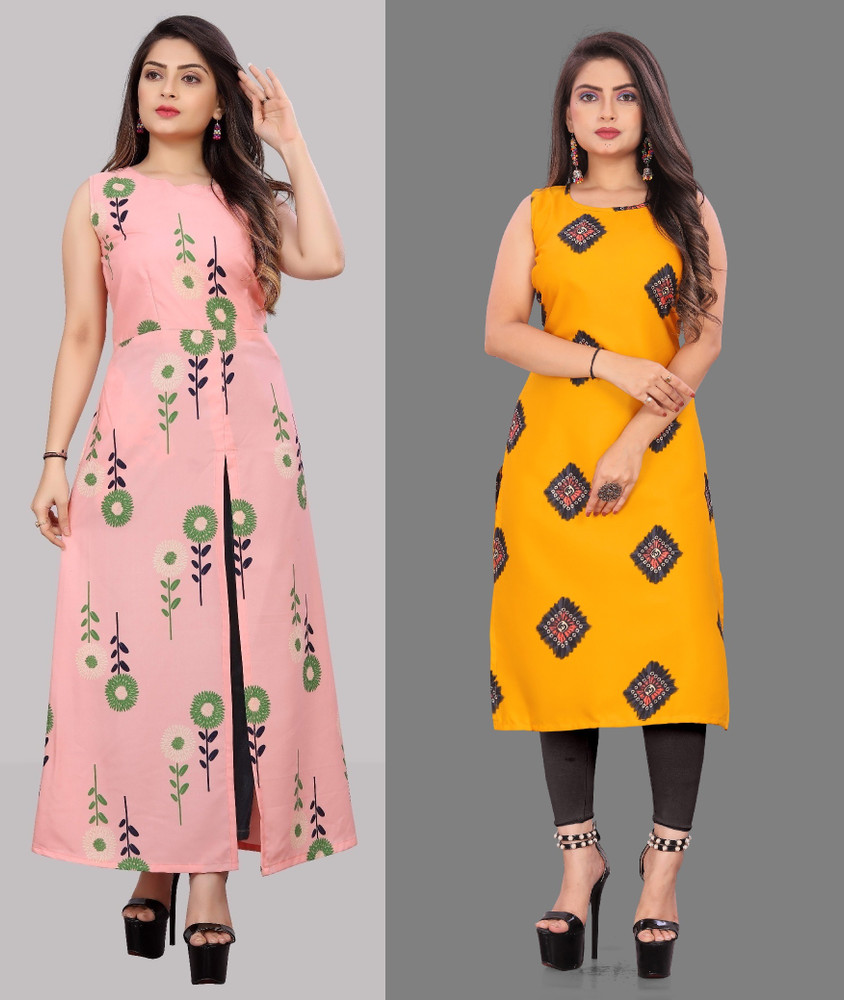 Modli 20 Fashion Women Printed Straight Kurta Buy Modli 20