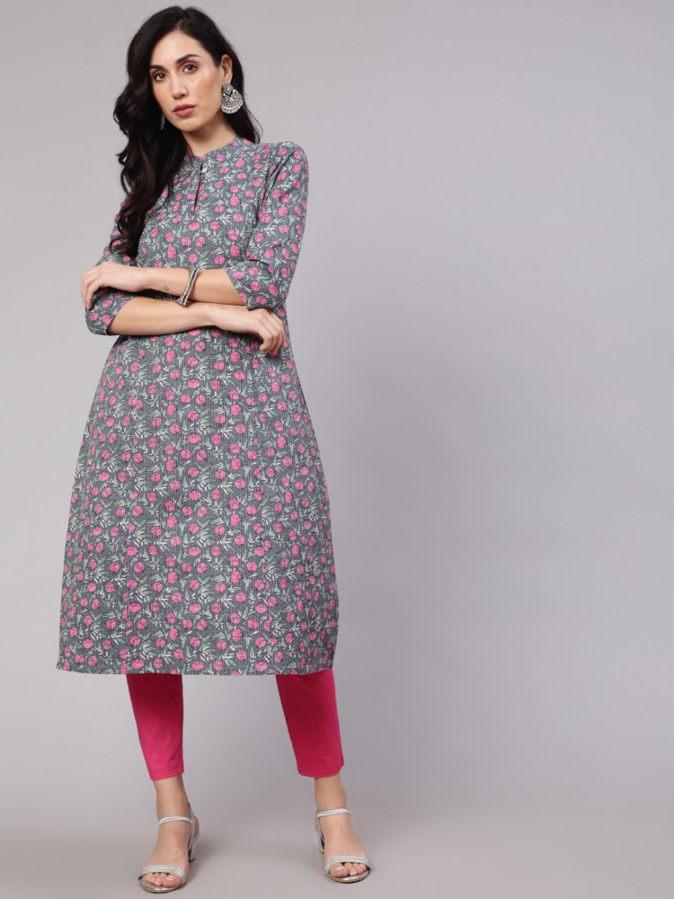 Buy AKS Women Printed Straight Kurta Online at Best Prices in India Flipkart