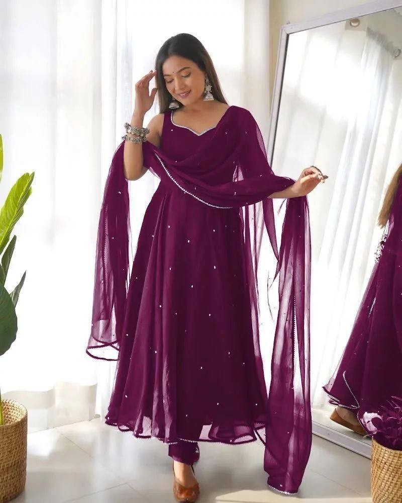 Flipkart gown outlet suit