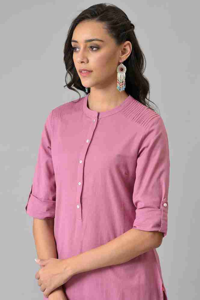 Ladies collar kurta best sale