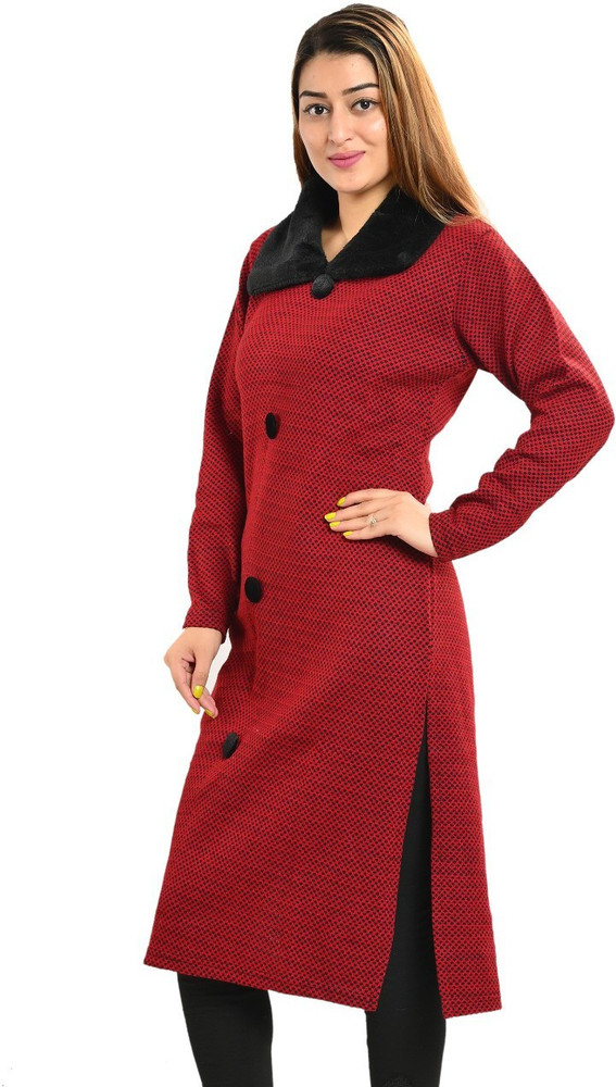 Flipkart woolen sales kurtis